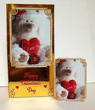 I Love You,teddy Pyramid and Tag by Maxine Jones