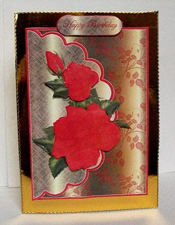 Romantic Red Roses by Maxine Jones
