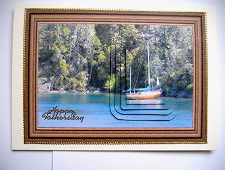 Moored in a Quiet Cove by Maxine Jones