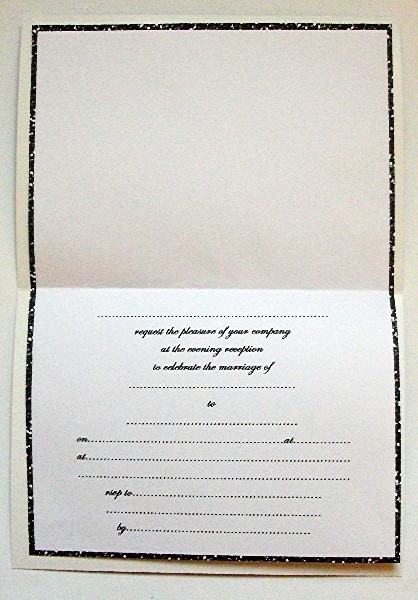 Evening Insert 1 (black) by Maxine Jones