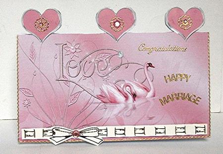 Special Hinges Wedding Swans by Maxine Jones