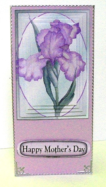 Iris Pyramid by Maxine Jones