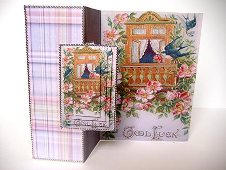 A New Home with Flowers and Birds by Maxine Jones