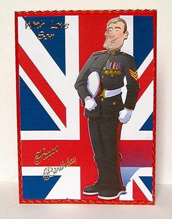 Marine Dude (army) A4. by Maxine Jones