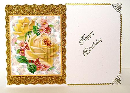 Golden Rose Pyramage by Maxine Jones