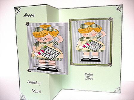 Bingo Birthday Pyramid by Maxine Jones
