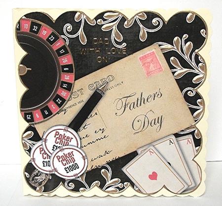 Black Roulette Fathers Day 8in Step by Step by Maxine Jones