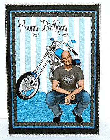 Biker Birthday by Maxine Jones