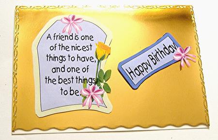 A Sheet of Sayings for Your Cards by Maxine Jones