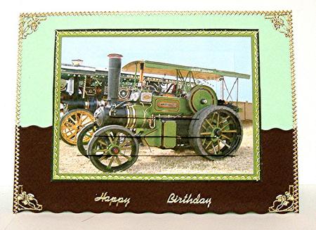 Traction Engine Pyramid by Maxine Jones