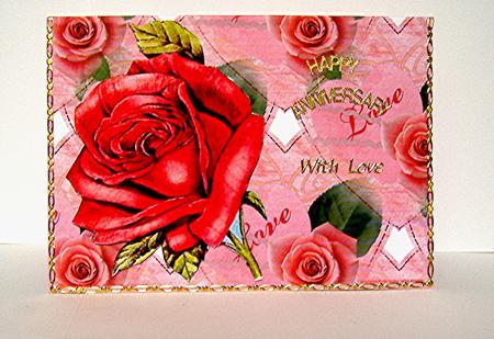 Love Heart Background by Maxine Jones