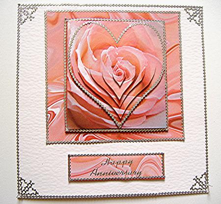 Heart Rose by Maxine Jones