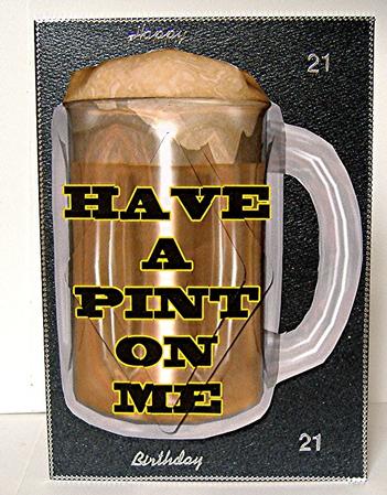 Have a Pint on Me Pyramid by Maxine Jones