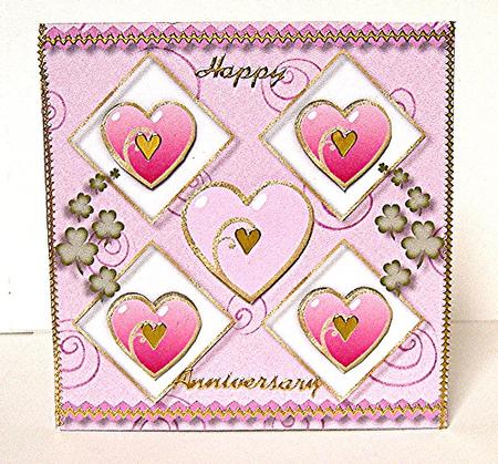 Happy Birthday Hearts by Maxine Jones