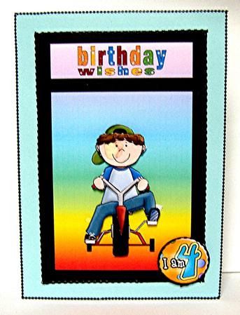 Birthday Boy Badges by Maxine Jones