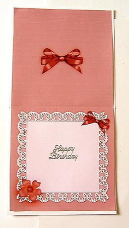 Pretty Viola Matching Insert Square Landscape by Maxine Jones