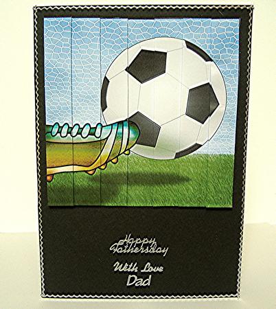 Football Side Stacker by Maxine Jones