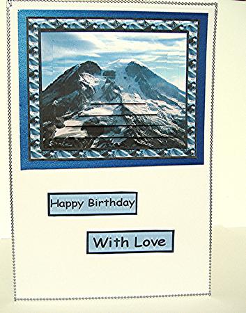 Mountain Pyramage Sheet by Maxine Jones