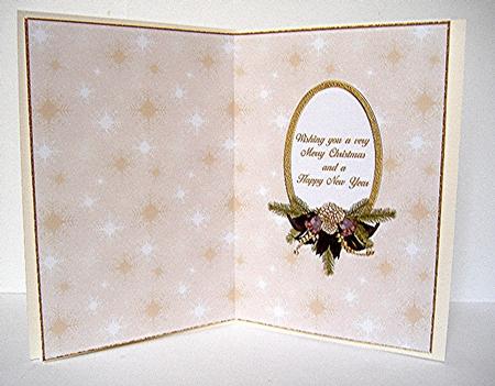 Christmas Insert #7 by Maxine Jones
