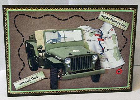 Father's Day Jeep by Maxine Jones