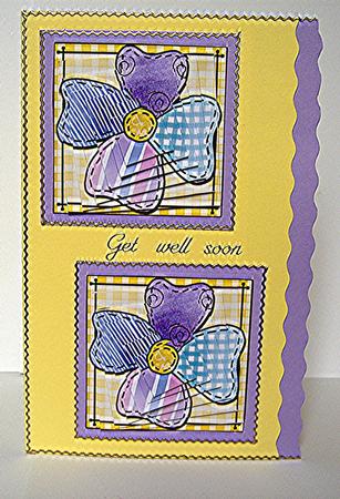 Patchwork Petals Twisted Pyramage Sheet by Maxine Jones
