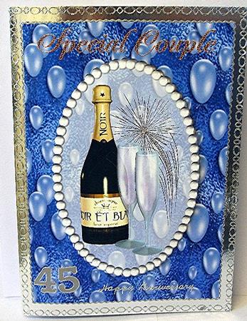 A4 Sapphire Anniversary Celebration 3 by Maxine Jones