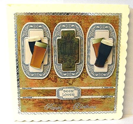 Mine's a Pint 3 Panel Pyramid Mini Kit by Maxine Jones