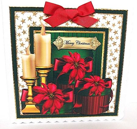 Mini Kit Christmas Poinsettia's by Maxine Jones