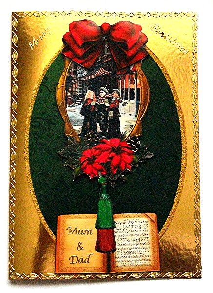 The First Noel Large 3D Topper Sheet by Maxine Jones
