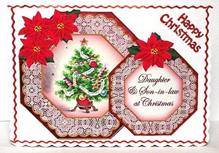 Elegant Tree Daughter & Son In-law Double Octagon Card Kit by Maxine Jones