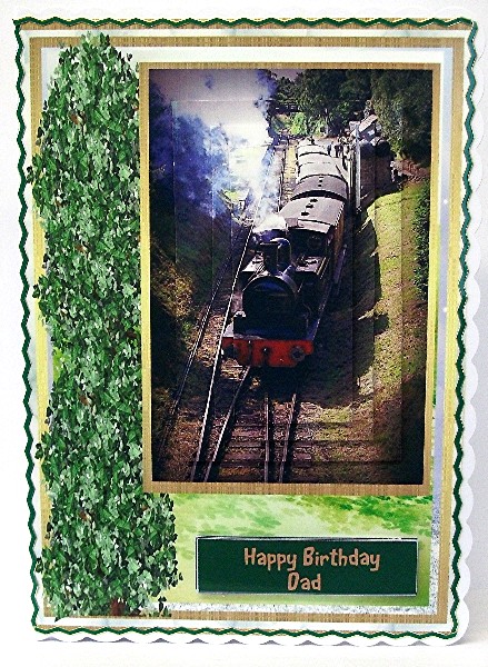 The Train on the Tracks ( Pyramarge ) by Maxine Jones