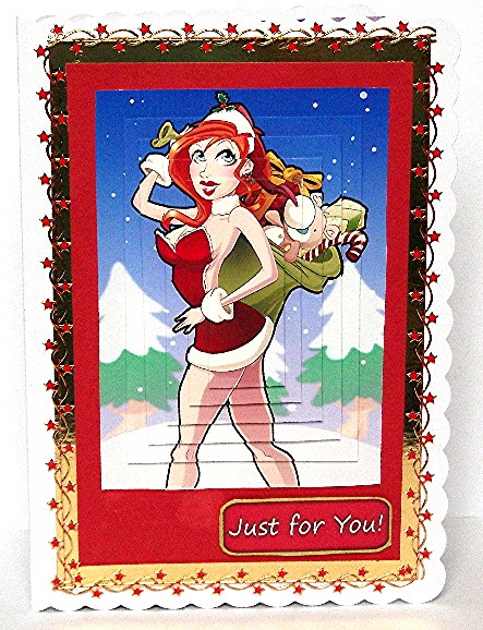 Sexy Mrs Santa Claus Pyramid by Maxine Jones