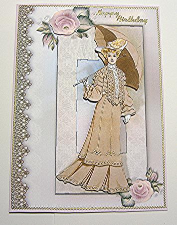 April Showers Decoupage 1 by Maxine Jones