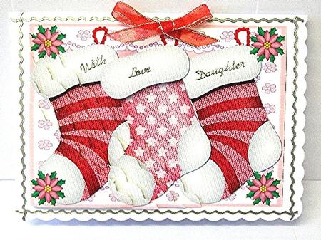 Scallop Corner Christmas - Christmas Stockings by Maxine Jones