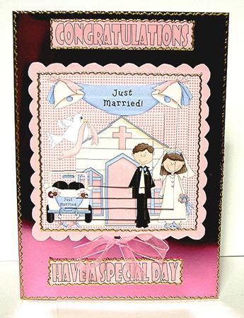 Special Wedding Day Topper by Maxine Jones