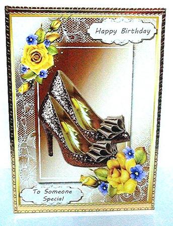 Lovely Yellow Roses and Shoes by Maxine Jones