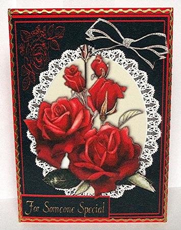 Beautiful Elegant Red Roses  by Maxine Jones