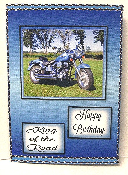 Harley Biker by Maxine Jones