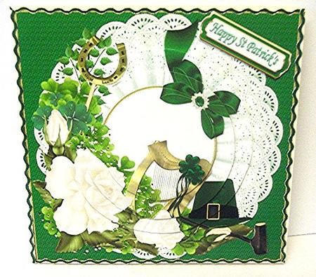Flowers for St Patrick's Day Pyramid by Maxine Jones