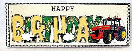 Country Life Birthday Large Dl by Maxine Jones