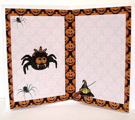 Spooky Spiders Halloween Insert by Maxine Jones