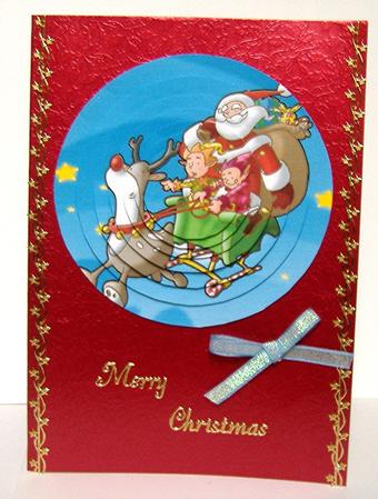 Santas Little Helpers Circle Pyramid. by Maxine Jones