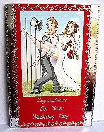 Just Married Pyramid by Maxine Jones