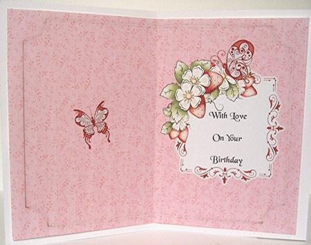 With Love on Your Birthday Insert by Maxine Jones