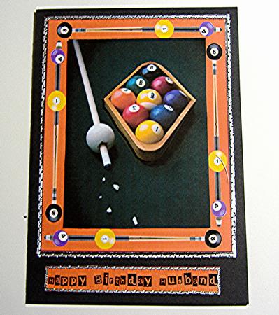 Pool or Snooker Player by Maxine Jones