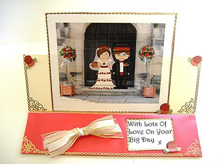 Wedding Card - with Lots of Love on Your Big Day by Maxine Jones