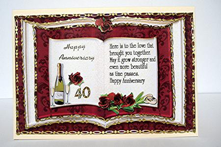 Ruby Anniversary Celebration Book by Maxine Jones