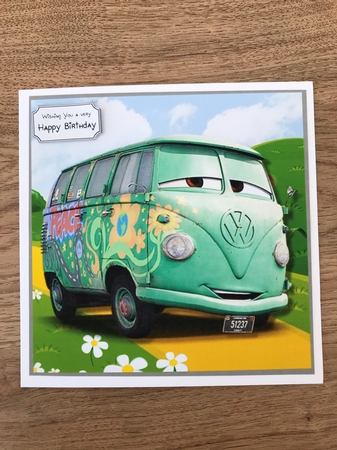 Disney cars campervan Birthday by Maxine Ottewell