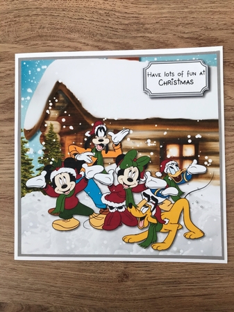 Mickey and friends Christmas by Maxine Ottewell