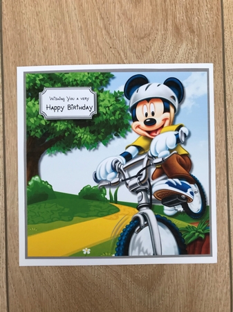 Mickey Birthday by Maxine Ottewell